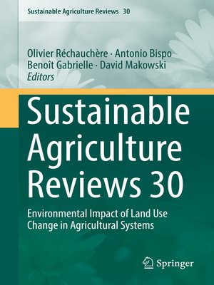 cover image of Sustainable Agriculture Reviews 30